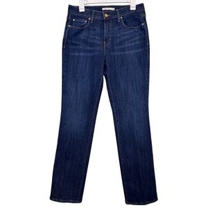 Classic Women's Straight Leg Jeans - Deep Blue